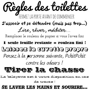 Téléchargement gratuit Images Humour Regles Des Toilettes A Imprimer dernière par