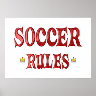 Poster Règles du football