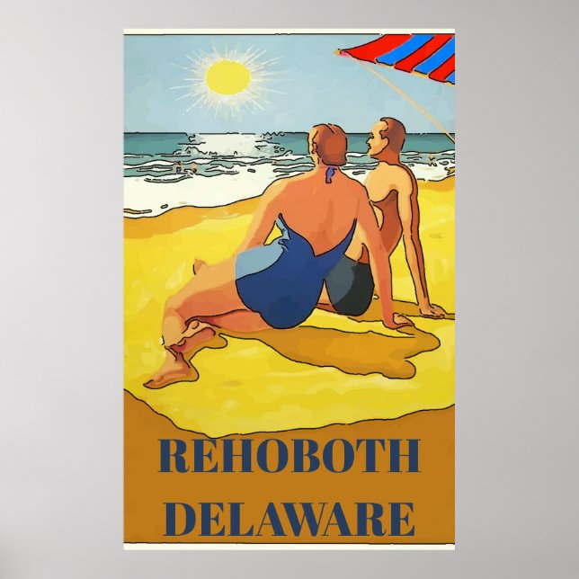 Poster Rehoboth, De, modifier le texte (Devant)