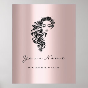 Poster Reika Beauty Studio Coiffeur maquillage Artiste