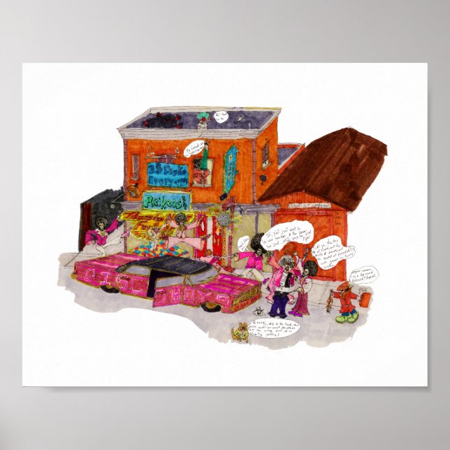 Poster Reikeos Bar - Disco À Trois Dollars (Devant)