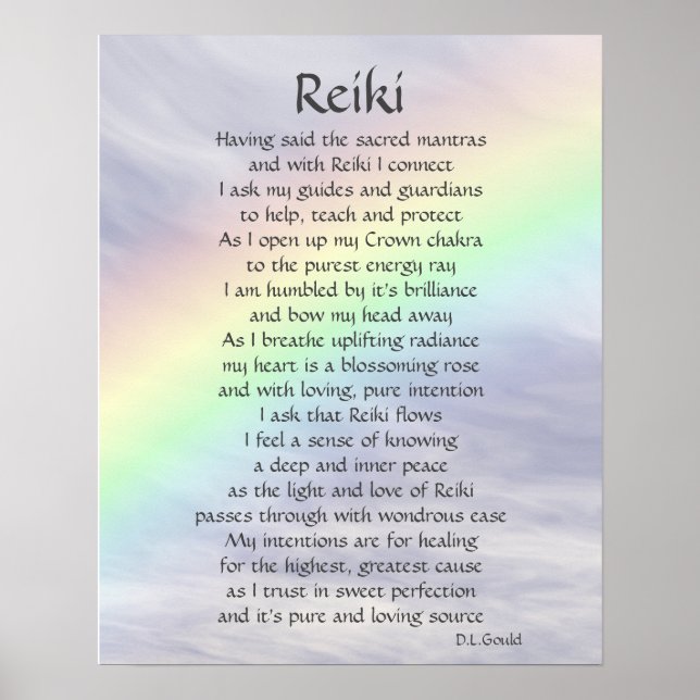 Poster Reiki (Devant)