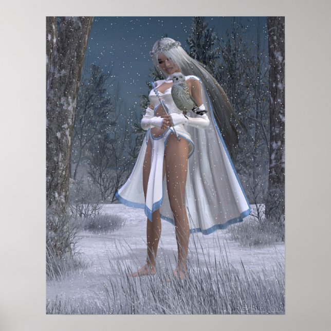 Poster Reine de glace (Devant)