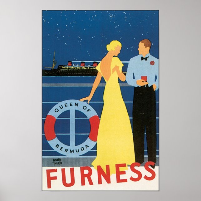 Poster Reine de la Furie des Bermudes (Devant)