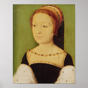 Poster Reine de Madeleine De France de l'Ecosse, 1536