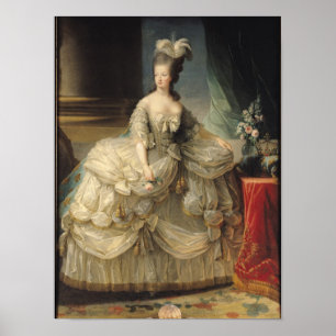 Poster Reine de Marie Antoinette de la France, 1779