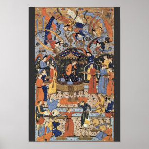 Poster Reine De Sheba Par Persischer Meister (Meilleure Q