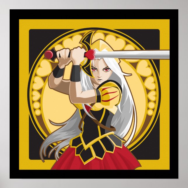 Poster Reine des Coeurs (Devant)