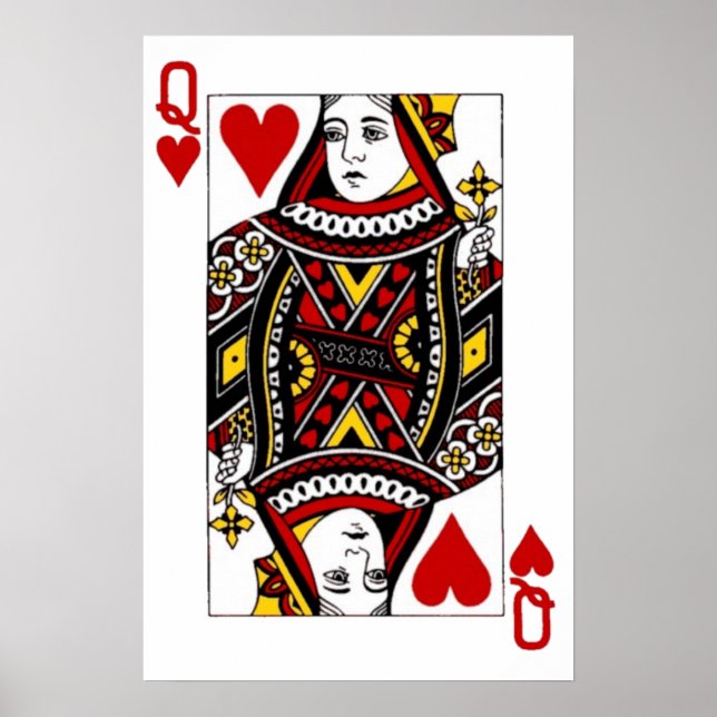 Poster Reine des Coeurs (Devant)