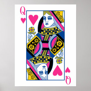 Poster Reine des Coeurs
