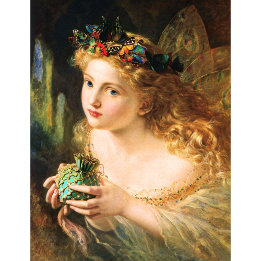 Poster Reine des fées par Sophie Gengembre Anderson CC121