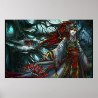 Poster Reine des fleurs