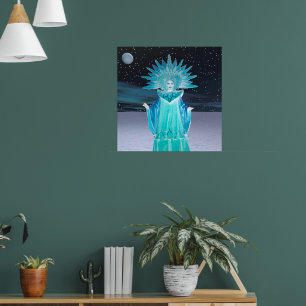 Poster Reine des neiges