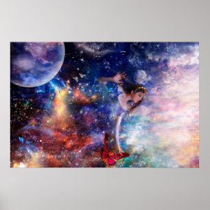 Poster Reine des papillons