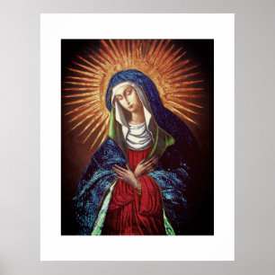 Poster Reine du Ciel Dame de la Porte, Vilnius,