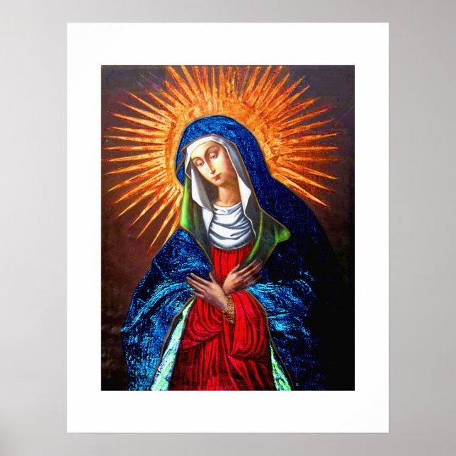 Poster Reine du Ciel Dame de la Porte, Vilnius, (Devant)