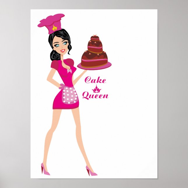 Poster Reine du gâteau (Devant)