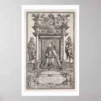 Reine Elizabeth I (1533-1603) en tant que Patron d