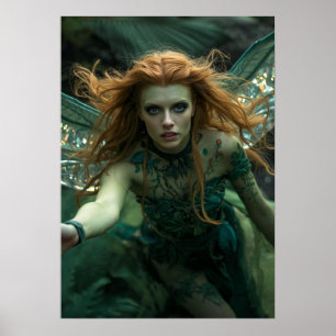 Poster Reine extraterrestre de la forêt mystique - Cinéma