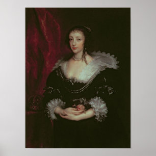 Poster Reine Henrietta Maria