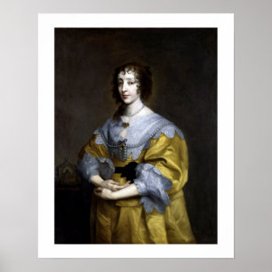Poster Reine Henrietta Maria
