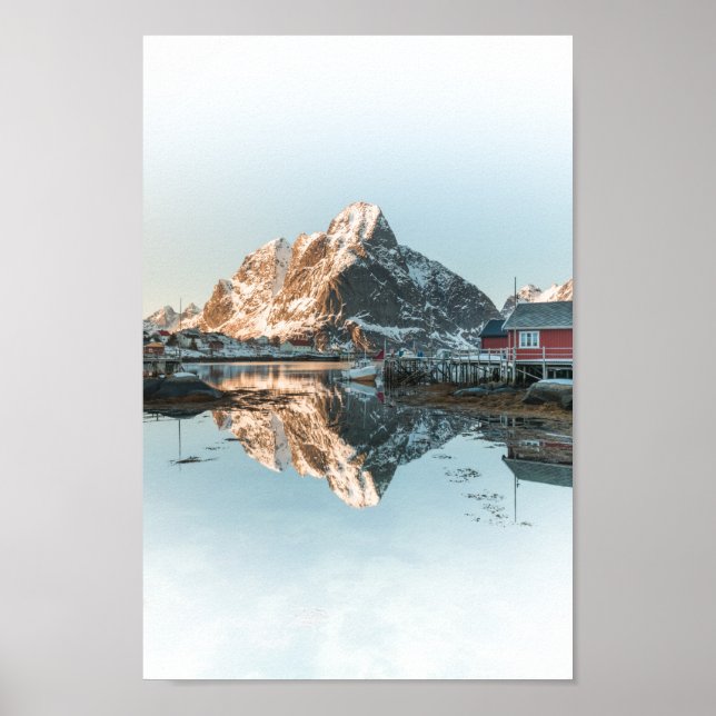 Poster Reine, îles Lofoten (Devant)