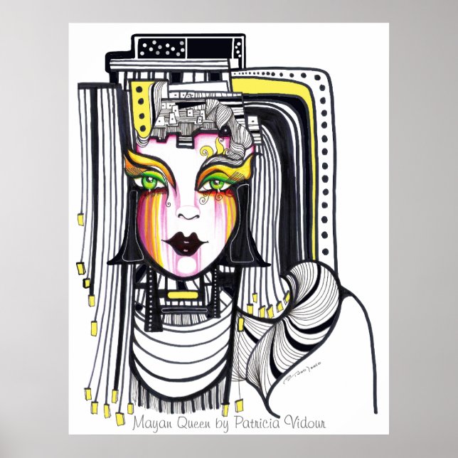 Poster Reine maya (Devant)