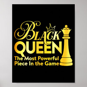 Poster Reine noire le morceau le plus puissant du jeu Gi