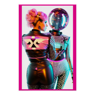 Poster Reines de mode de 2084