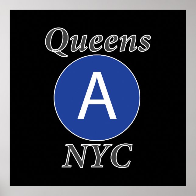 Poster Reines NYC Train A (Devant)