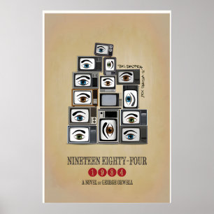 Poster Réinterprétation de l'original de 1984 de George