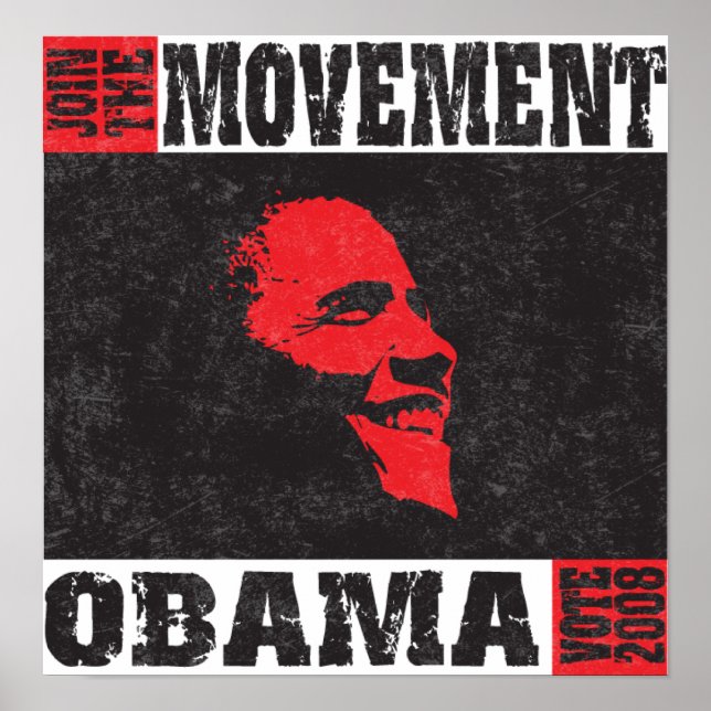 Poster Rejoignez L'Affiche Du Mouvement (Devant)