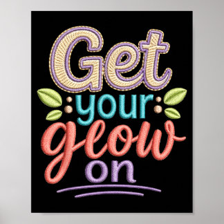 Poster Rejoignez Mon Équipe De Groupe De L'ère Lumineuse