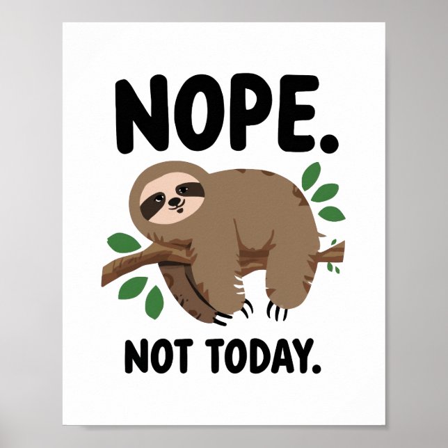 Poster Relatable Tired and Moody Quote (Devant)