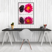 Relaxation Commence Les Pierres Zen Et Dahlia