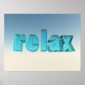 Poster relaxer