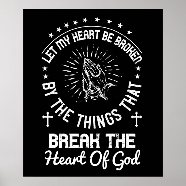 Poster Religion - Brisez Mon Cœur (Devant)