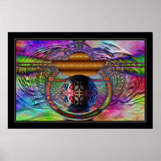 Poster Relique Psychédélique.