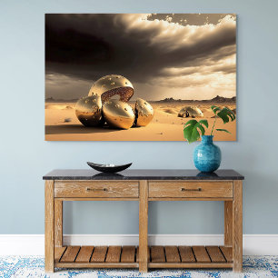 Poster Reliques extraterrestres dans le désert