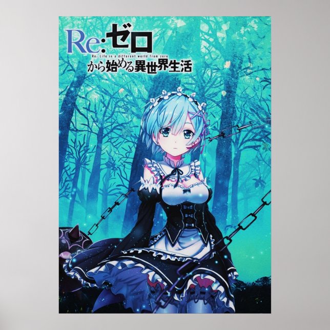 Poster Rem ReZero (Devant)