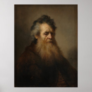 Poster Rembrandt - Le vieil homme blessé