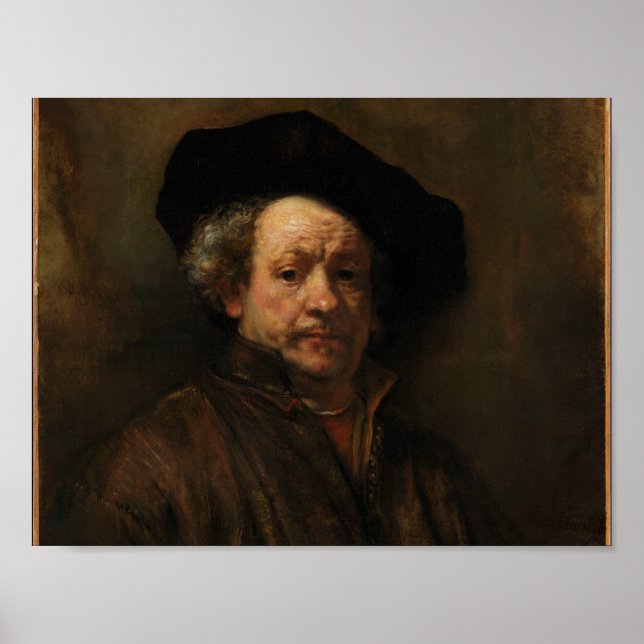 Poster Rembrandt Self Portrait (Devant)