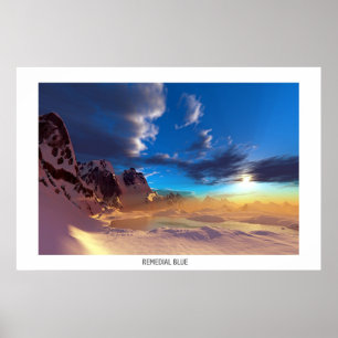 POSTER REMEDIAL BLUE