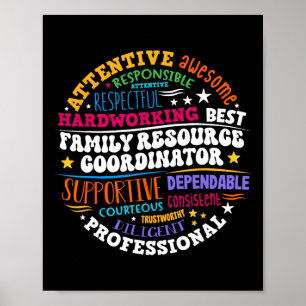 Poster Remerciement Coordinateur de Ressources de Famille