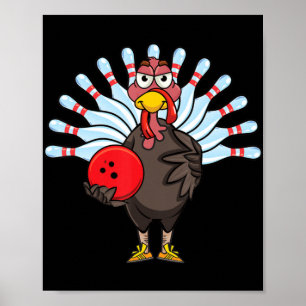 Poster Remerciements Turquie Bowling Pin Matching Team Ca
