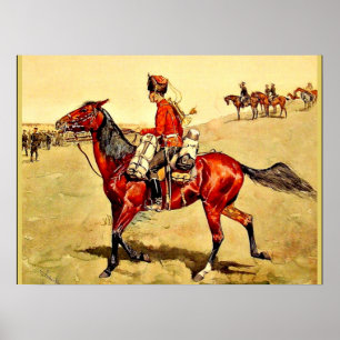 Poster Remington - Hussar Corps de la Garde russe