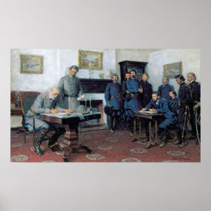 Poster Remise à Appomattox