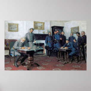 Poster Remise à Appomattox
