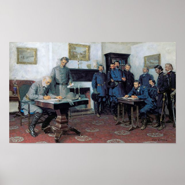 Poster Remise à Appomattox (Devant)