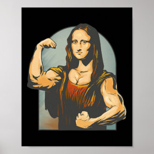 Poster Remise Mona Lisa Fitness Bodybuilding